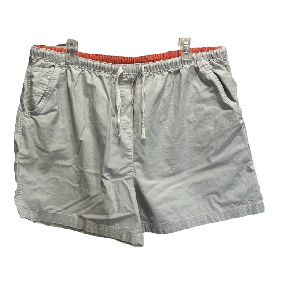 Big Dogs Khaki Beige Short Size 18/20 Pockets Zip High Rise Water‎ Repel Summer